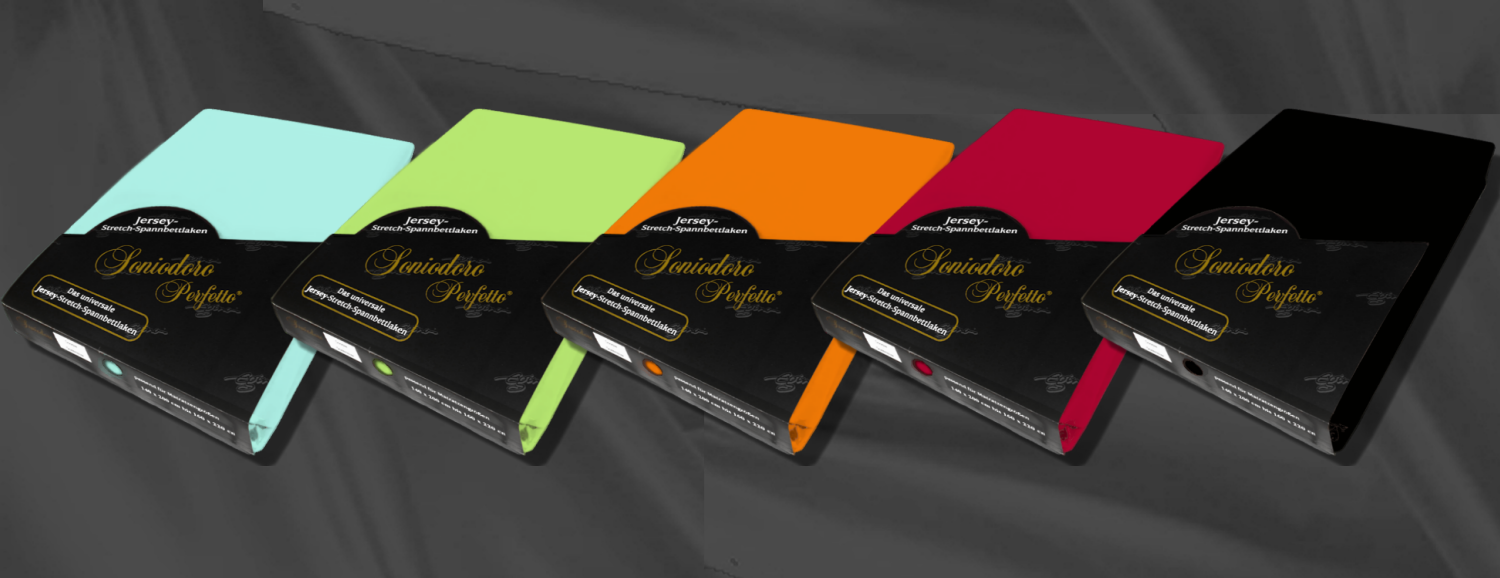 Young Collection banner — EGINO jersey stretch sheets